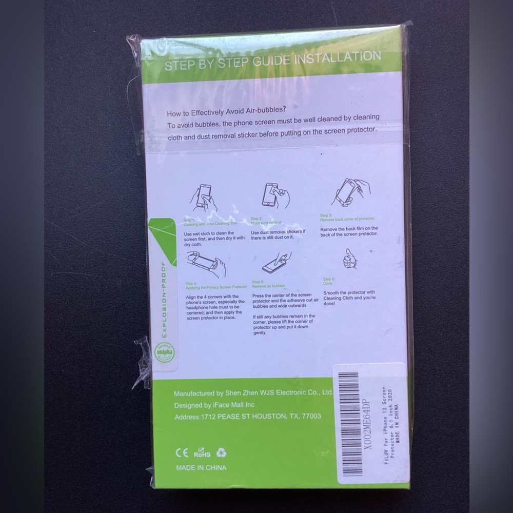 IPhone 12 Screen Protector - Picture 2 of 3